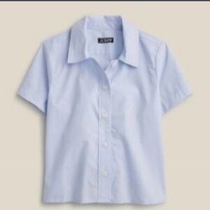 NWT J Crew Gamine shirt in cotton poplin